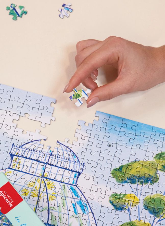 Puzzle Les Fleurs Comme un Voyage - 1000 pieces