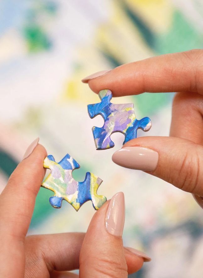 Puzzle Les Fleurs Comme un Voyage - 1000 pieces