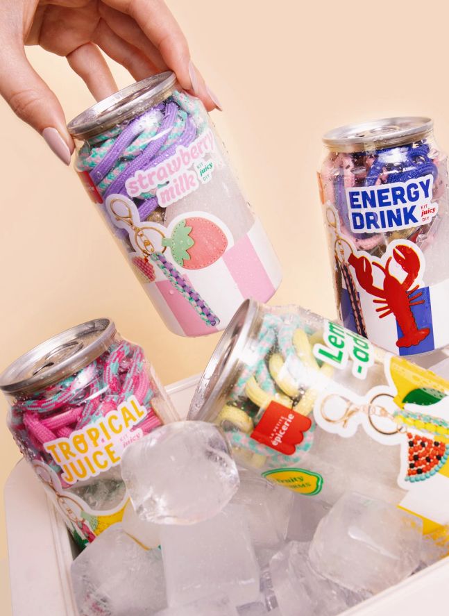 Pshiiit key ring kit - Lemonade