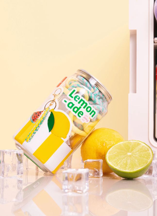 Pshiiit key ring kit - Lemonade