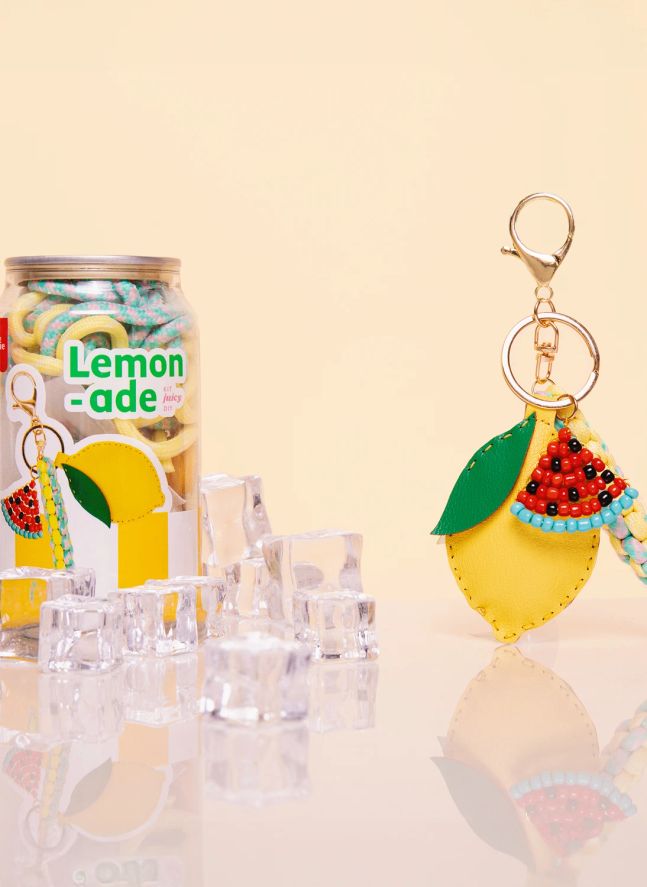Pshiiit key ring kit - Lemonade