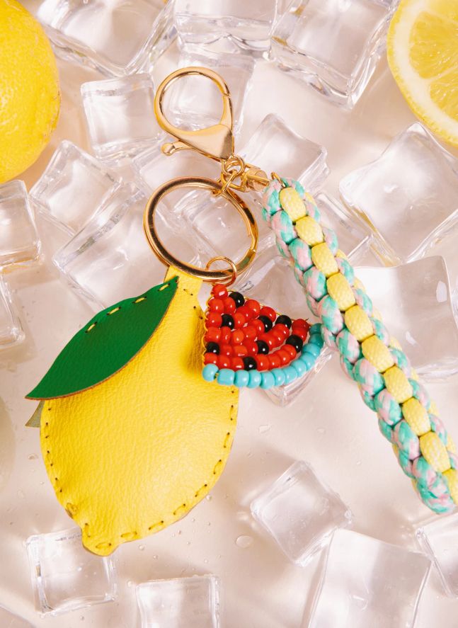 Pshiiit key ring kit - Lemonade