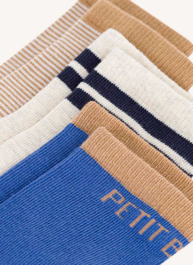 Lot de 3 Paires de Chaussettes Petit Bateau | Bleu