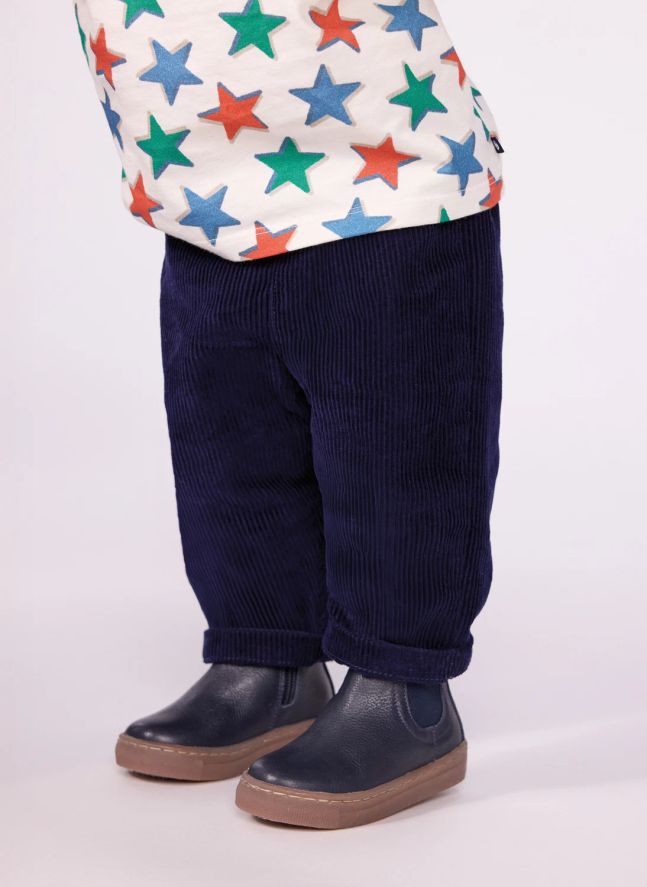 Pantalon Molleton Coton Bio | Bleu nuit