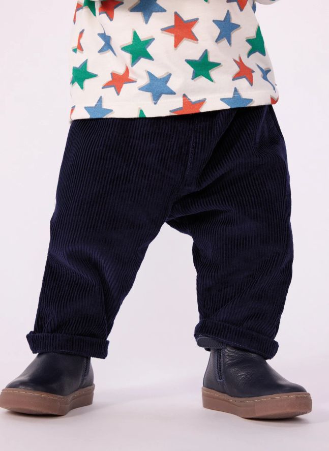 Pantalon Molleton Coton Bio | Bleu nuit