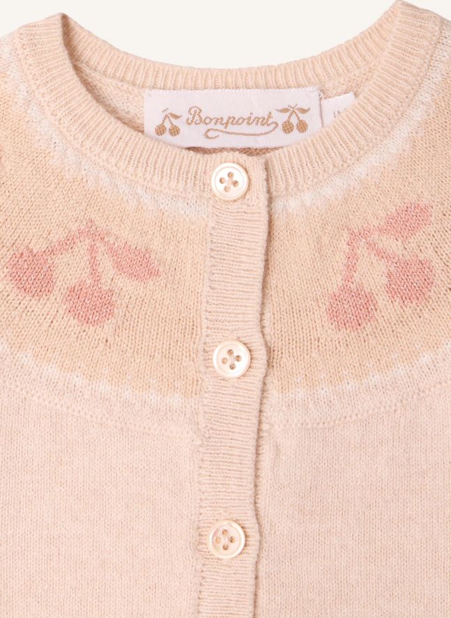 Ensemble Cardigan et Pantalon Jenny Laine | Rose pâle