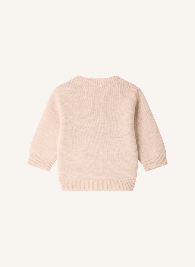 Pull Almire Peinture Laine | Beige