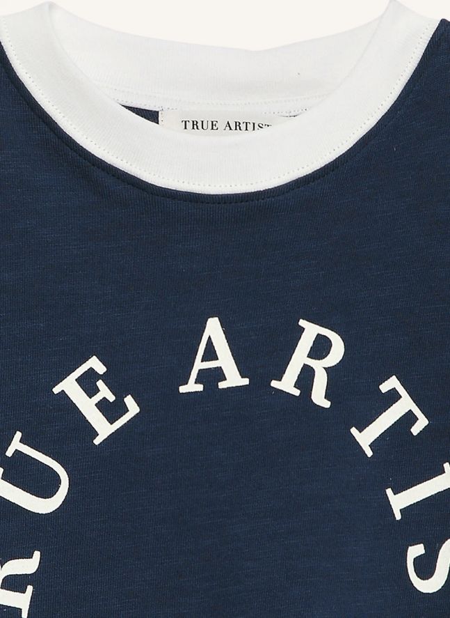 T-shirt N°25 | Bleu foncé