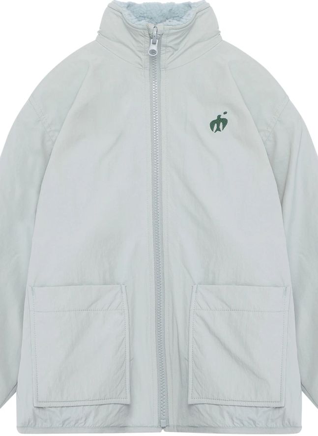 Veste Façon Sherpa Réversible N°3 | Bleu