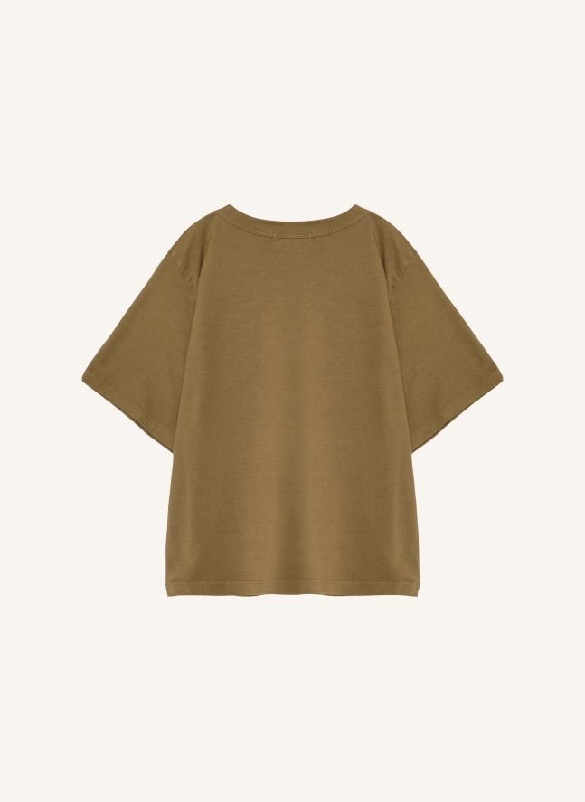 T-shirt N°5 Coton Bio | Marron