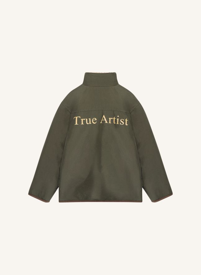 Veste Façon Sherpa Réversible N°3 | Marron