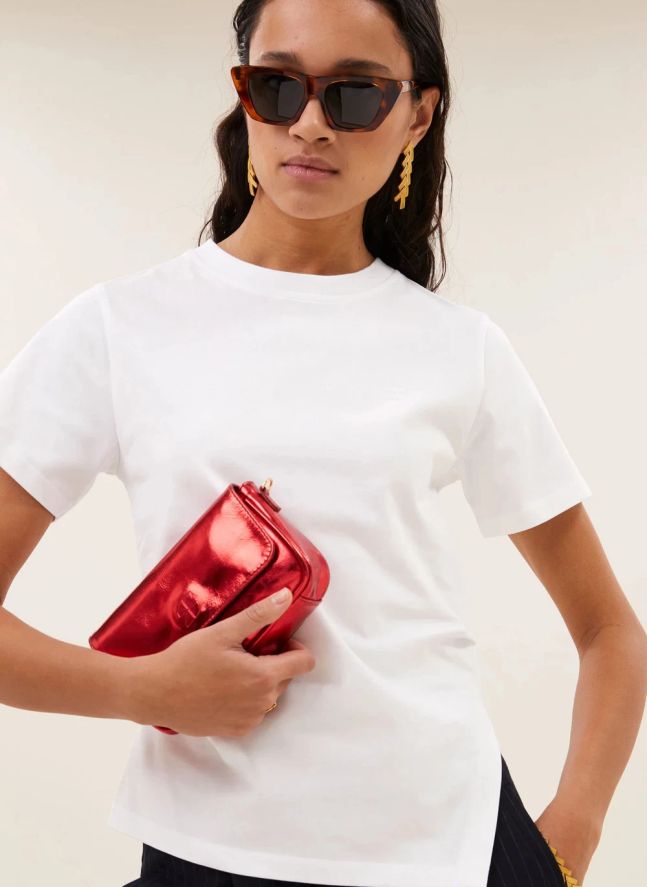 T-shirt Freja Coton Bio | Blanc