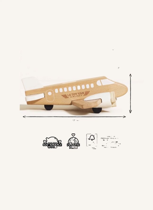 Avion | Bois clair