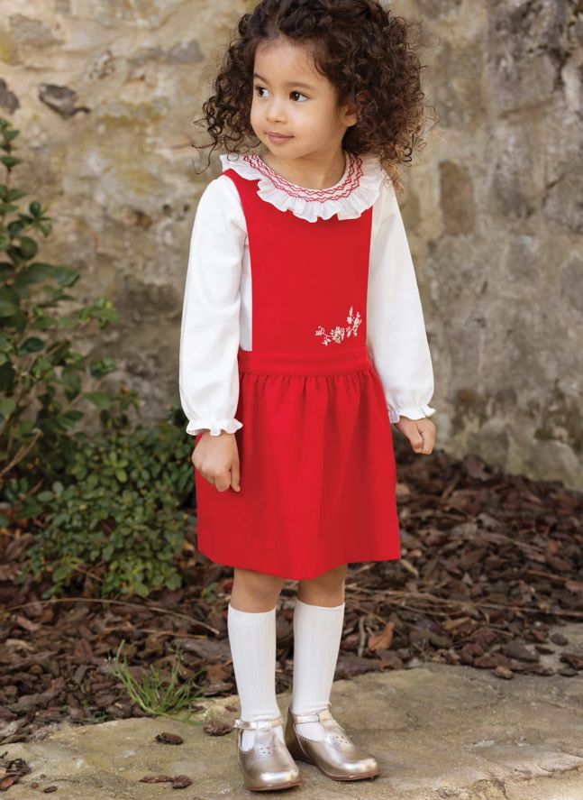 Body Col Volants Brodé | Ecru
