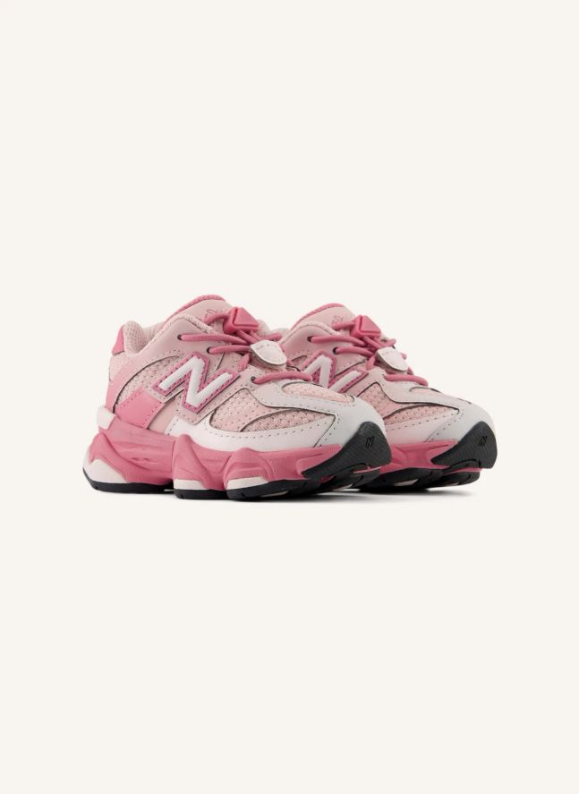 Baskets Lacets Elastiqués 9060 | Rose