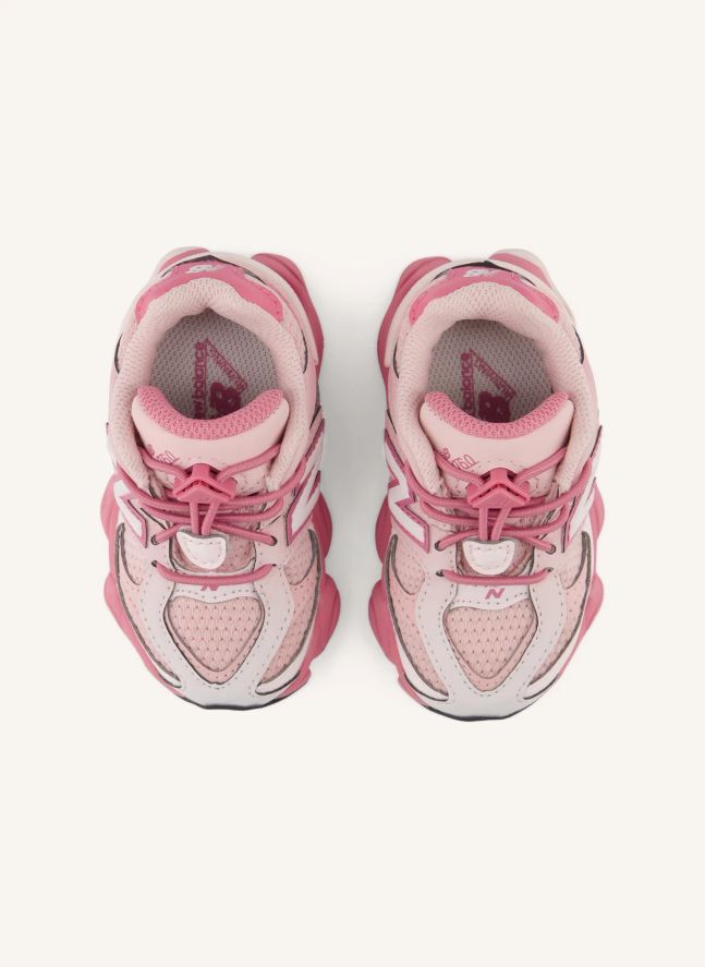 Baskets Lacets Elastiqués 9060 | Rose
