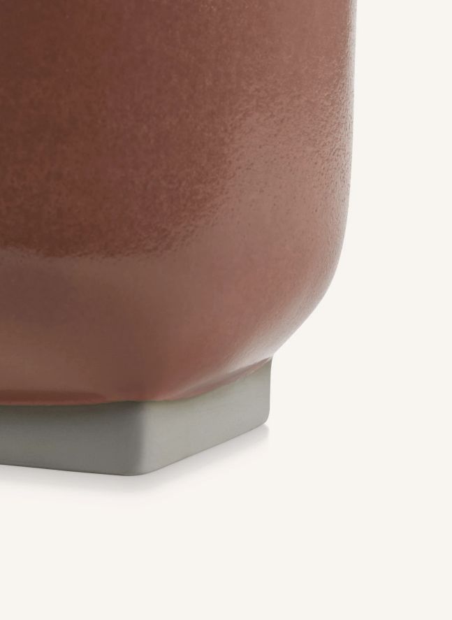 Cache-pot 02, Kris van assche | Rouille