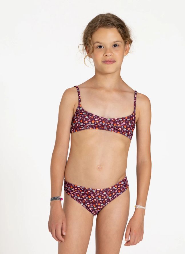 Maillot de Bain Sway Fleuri | Violine