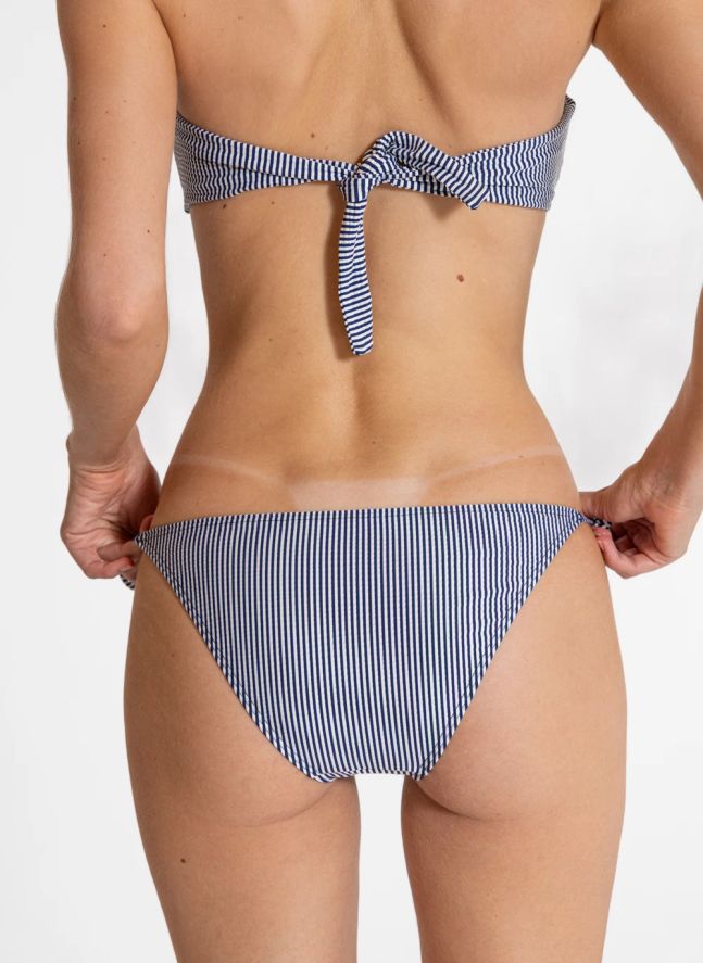Haut de Maillot Abbie Rayé | Bleu marine
