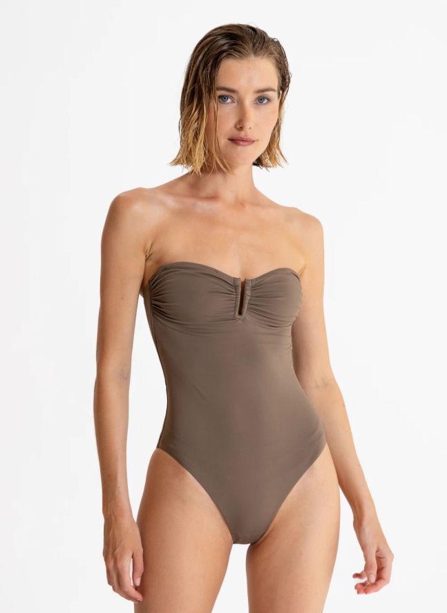 Maillot de Bain Annabelle | Marron glacé