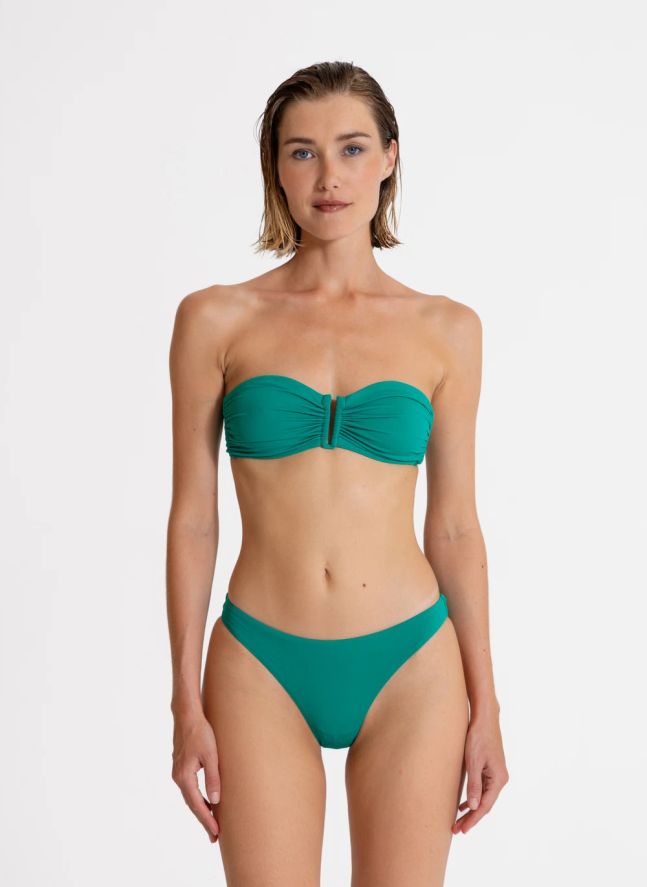 Haut de Maillot Brooke | Vert émeraude