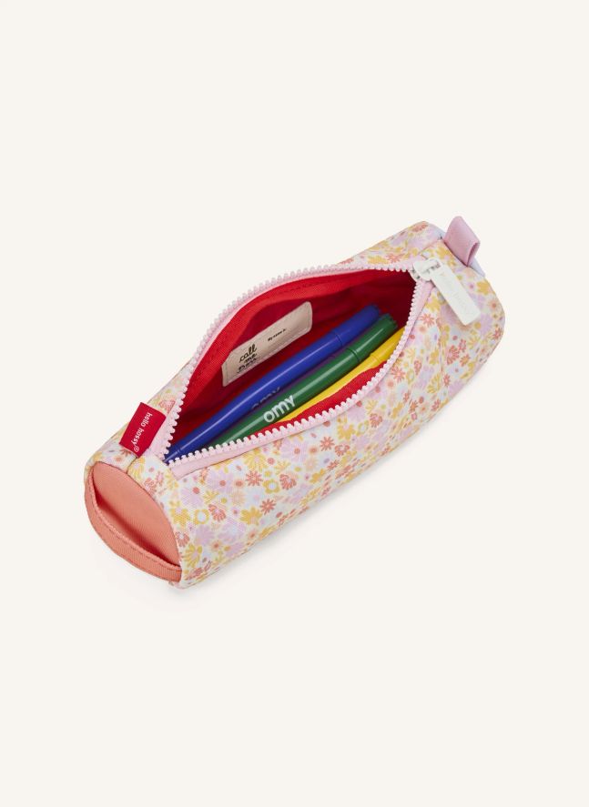 Trousse Retro Flowers  | Rose