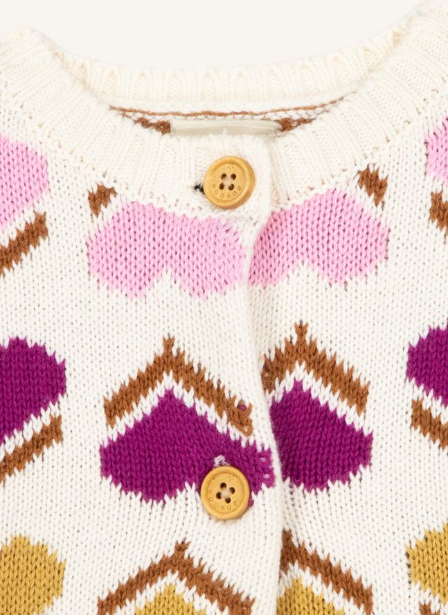 Cardigan Maligne Bébé | Ecru
