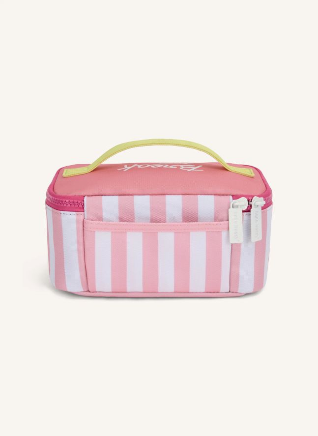 Lunch-Box Isotherme Rayée  | Rose