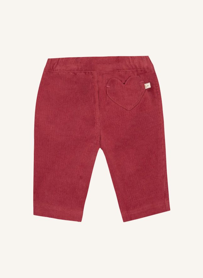 Pantalon Pampa Velours Côtelé | Framboise