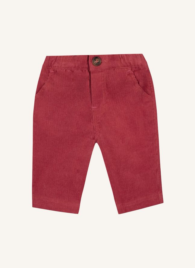 Pantalon Pampa Velours Côtelé | Framboise