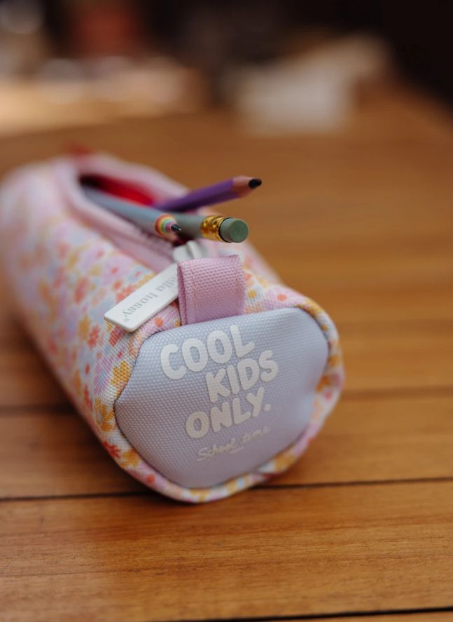 Trousse Retro Flowers  | Rose