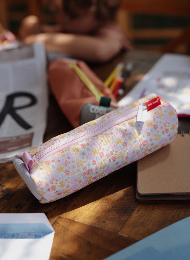 Trousse Retro Flowers  | Rose