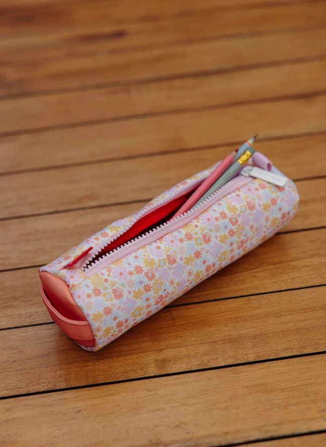 Trousse Retro Flowers  | Rose
