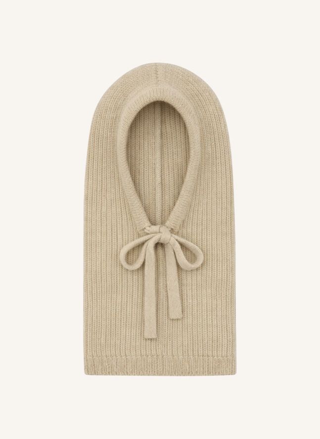 Cagoule Sybel Jersey Cachemire | Latte