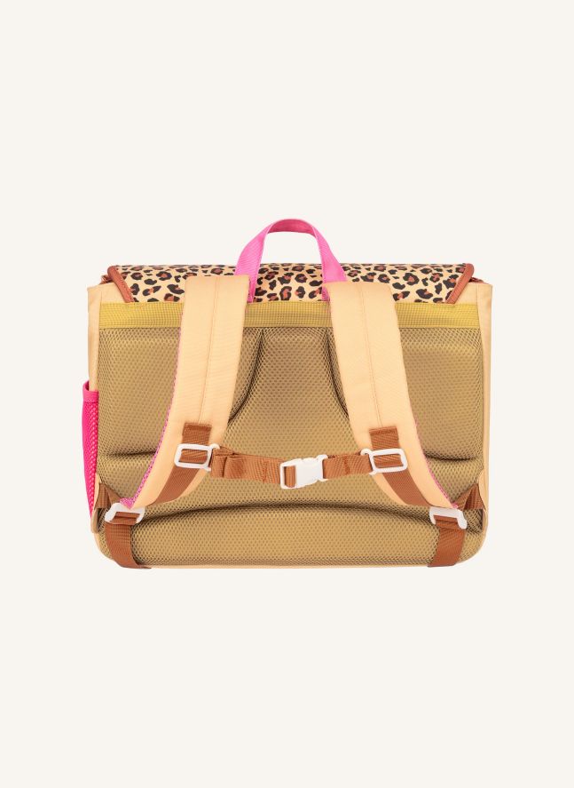 Cartable Leopard | Marron