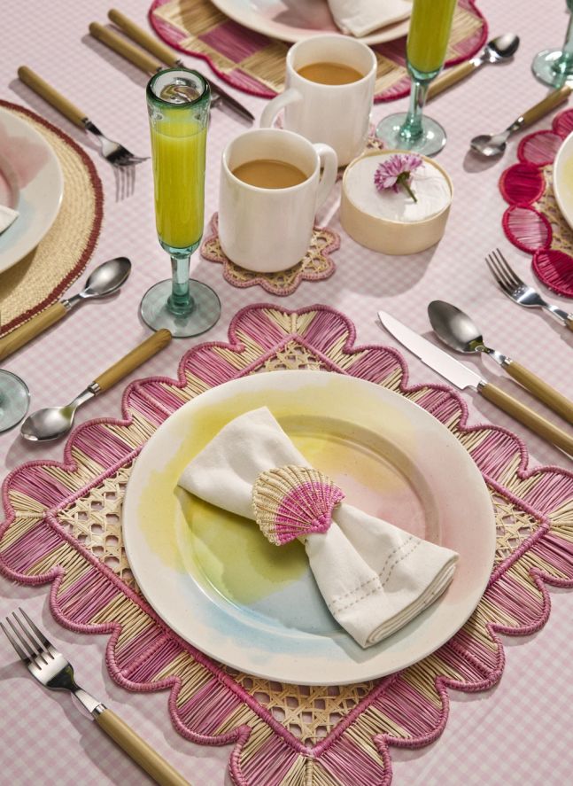Set de table Mercado | Rose