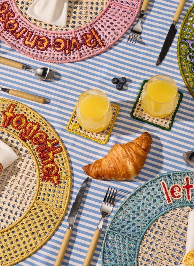 Set de table Butter Together | Jaune pâle