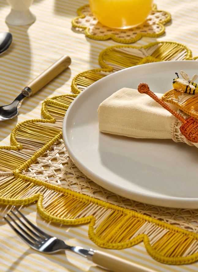 Set de table Mercado | Jaune