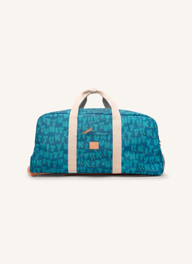 Unity wheeled travel bag | Blue