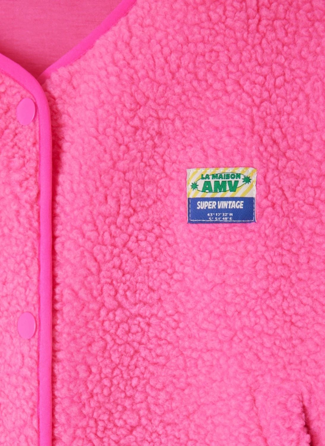 Veste Sans Manches Hoktown | Rose fluo- Image produit n°3