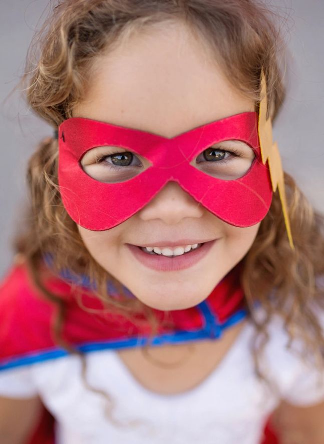 Déguisement de Super-Héros - Tutu, cape et masque