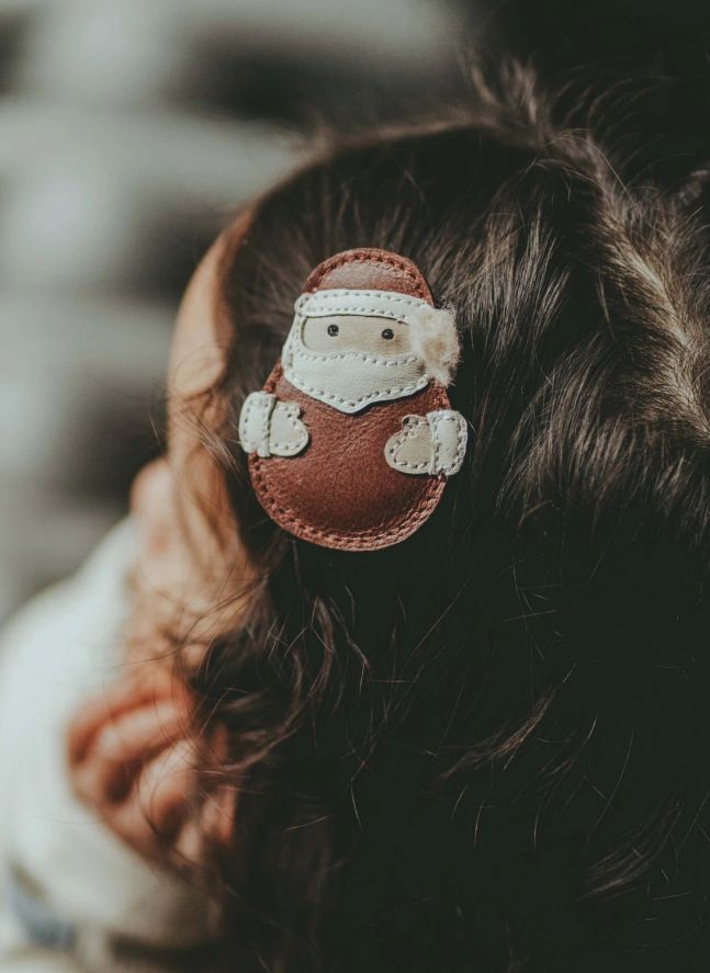 Barrette Wonda Père Noël | Rouge